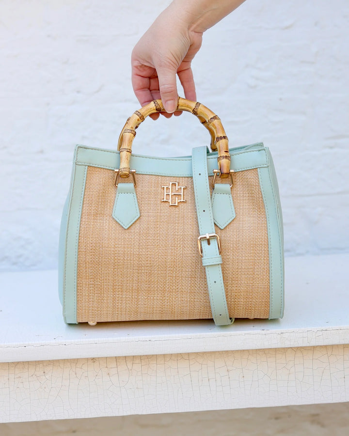 Kennedy Tote Natural Mint