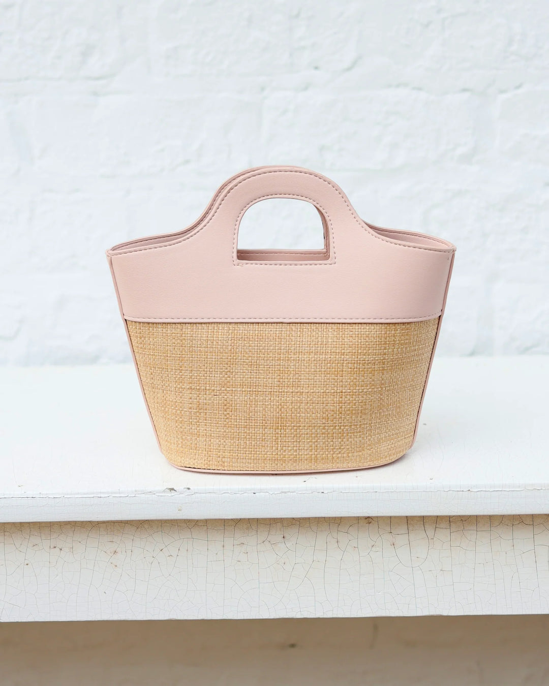 Emma Mini Tote Natural Blush