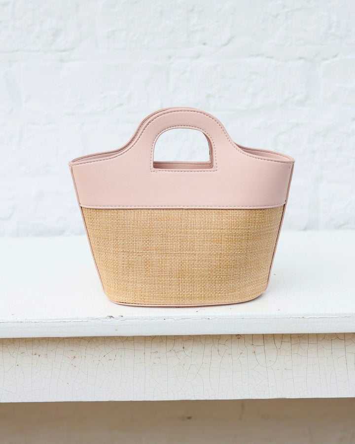 Emma Mini Tote Natural Blush