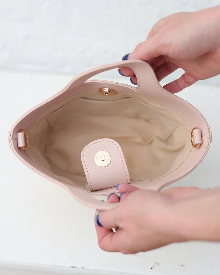 Emma Mini Tote Natural Blush