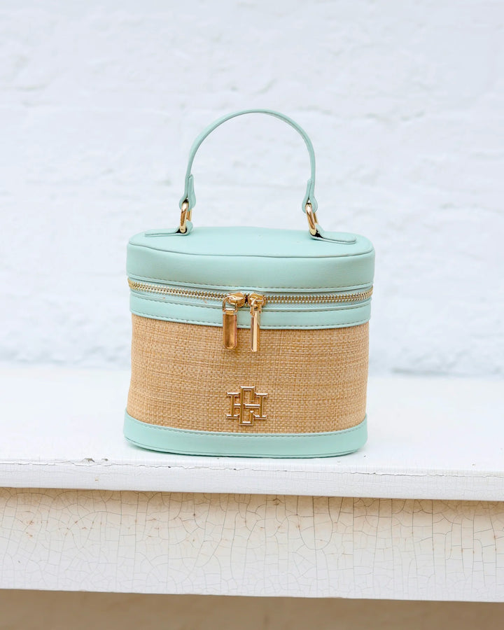 Audrey Handbag Natural Mint