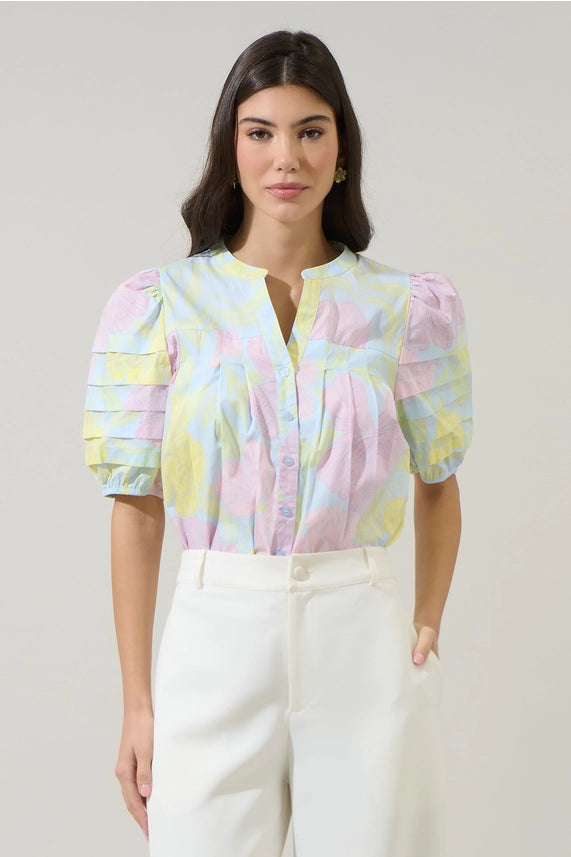 Brisa Floral Top