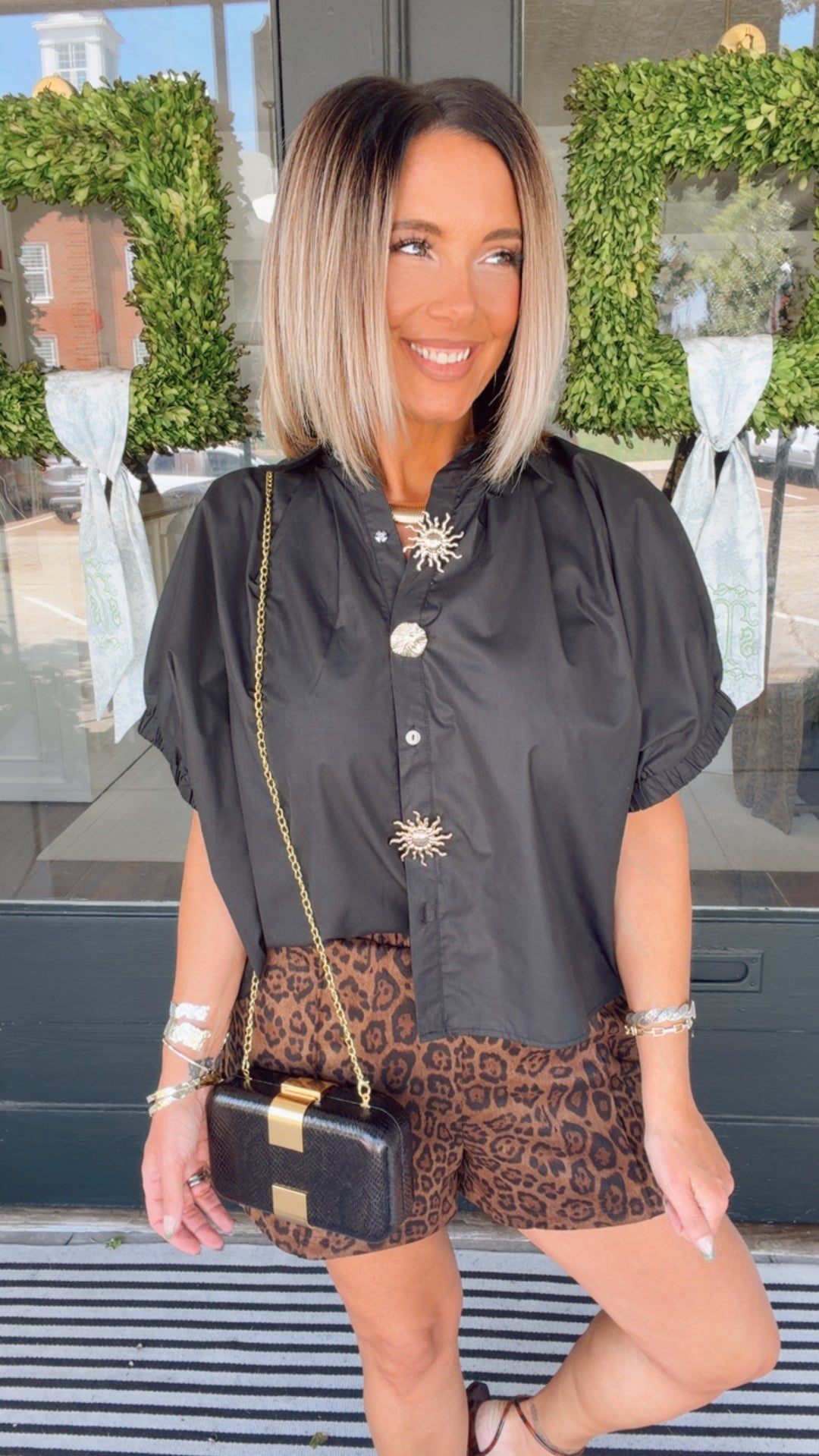 THML Wild Side Leopard Shorts