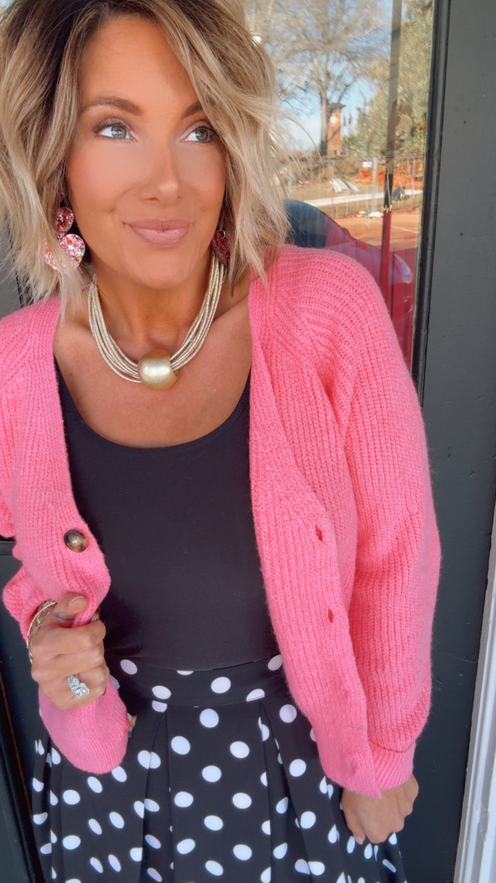 The Pink Energy Cardi
