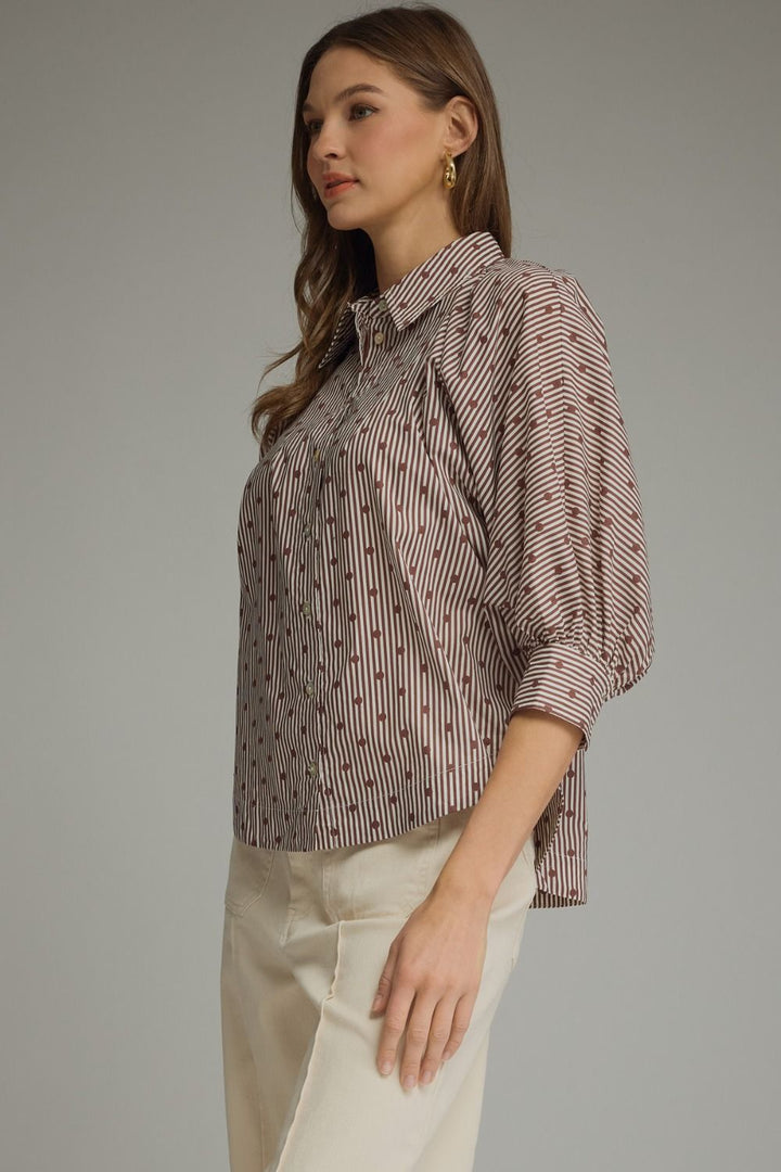 The Dot Your I’s Button Down