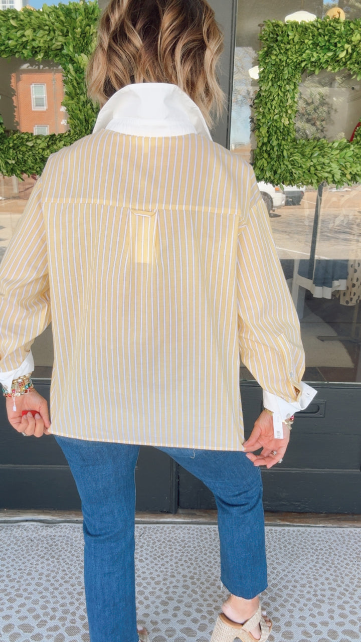 The Sweet Sunshine Stripe Top