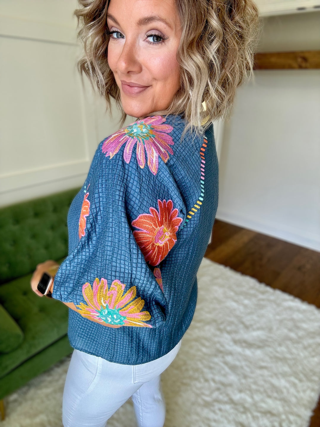 The Bloom and Stitch Blouse