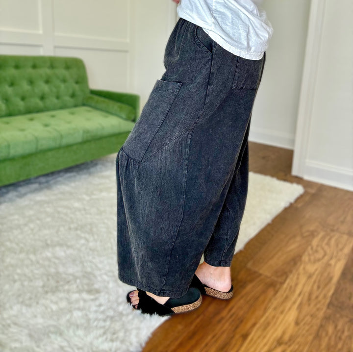 The Mystic Flare Mineral Wash Pants