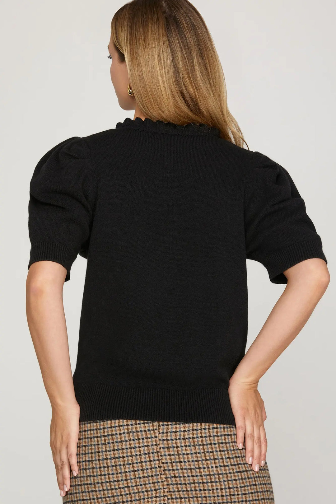 The Prim & Proper Sweater Top