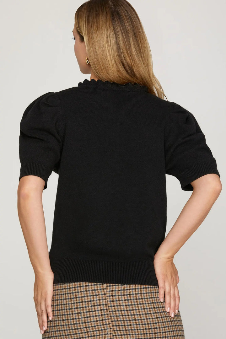 The Prim & Proper Sweater Top