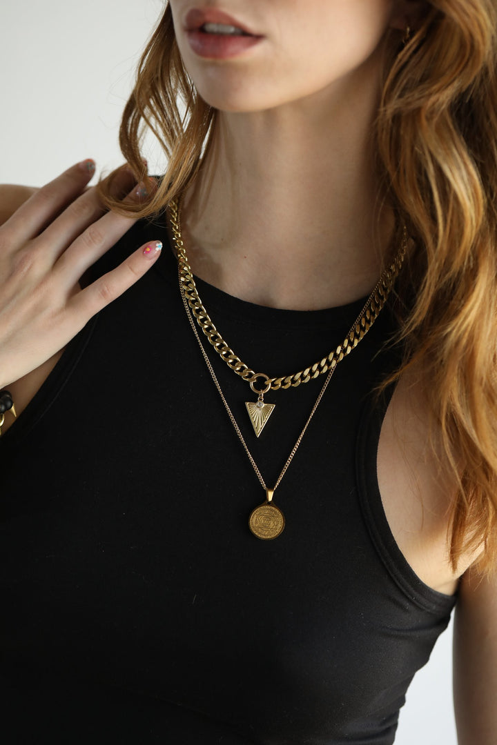 Triad Curb Necklace