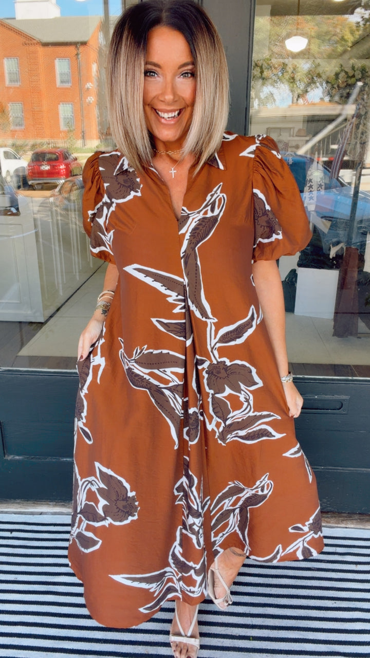 The Fall Favorite Midi Dress