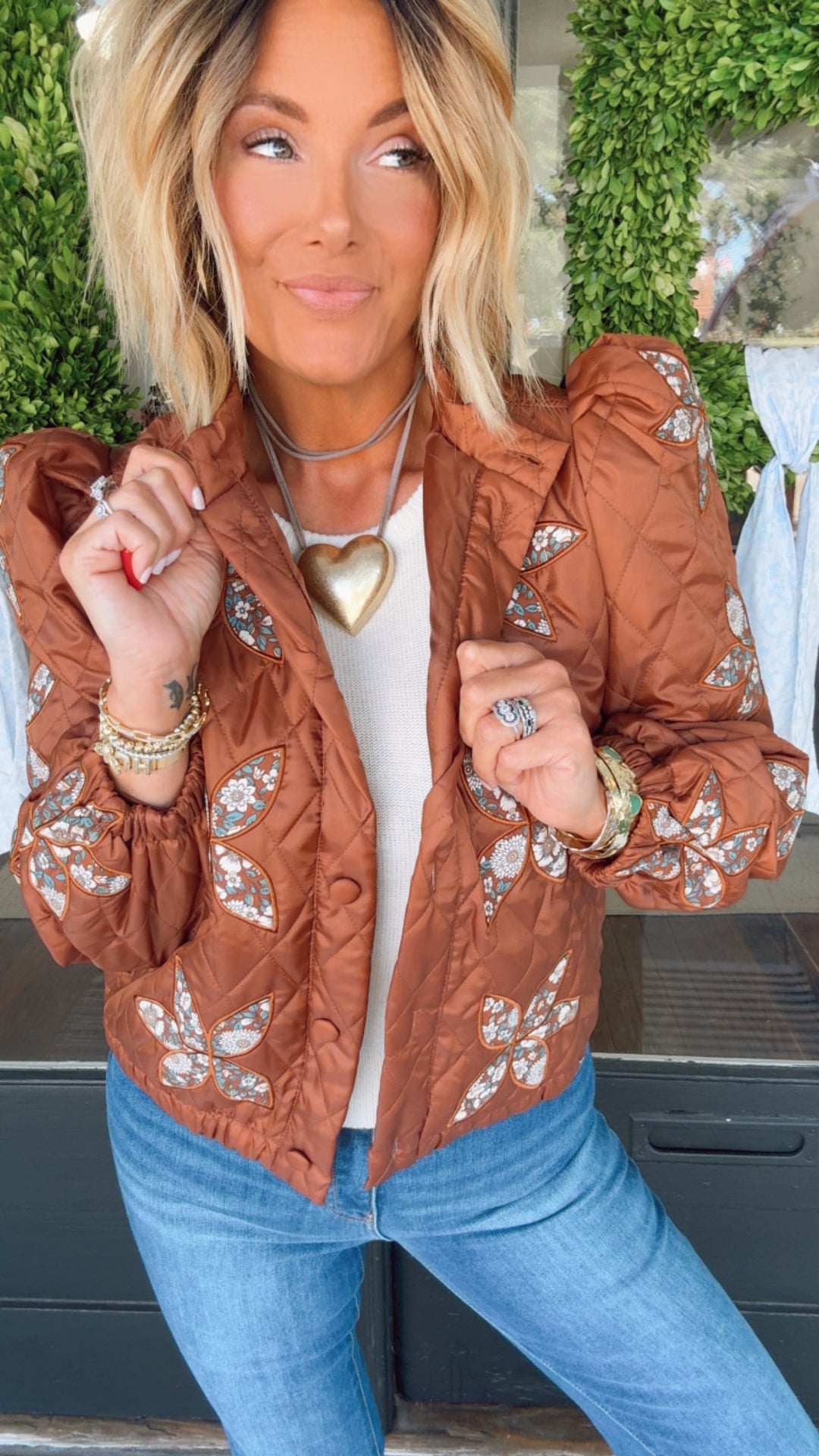 Quilted Patchwork Jacket