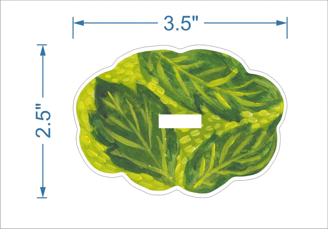 Single Stand Leaf Acrylic/Large