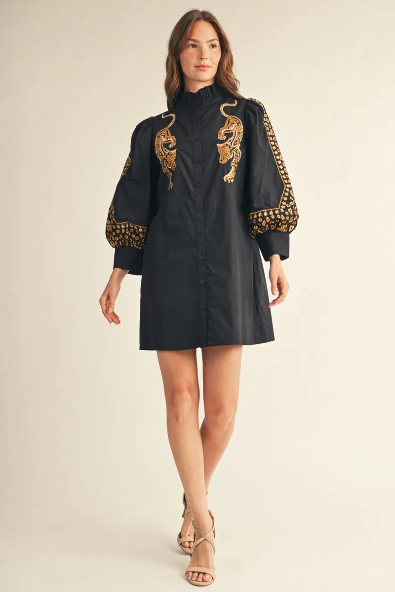 The Charlotte Embroidered Dress