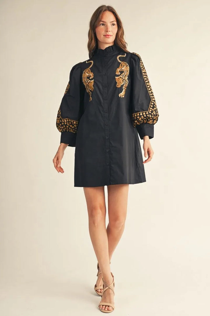 The Charlotte Embroidered Dress
