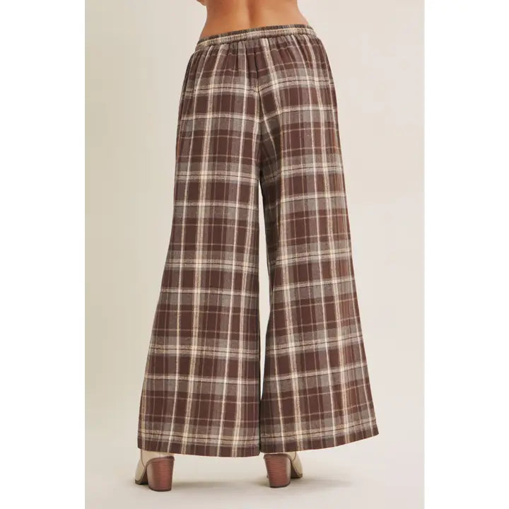 The Cozy Cabin Brushed Plaid Pant