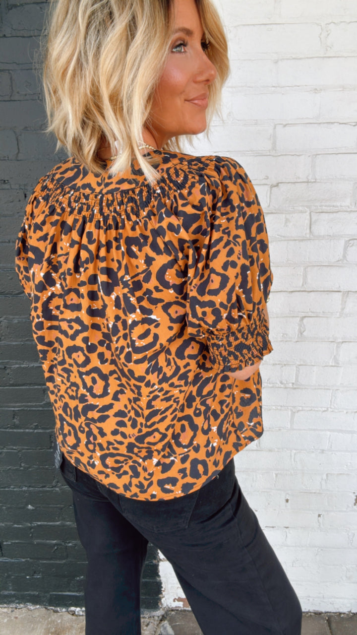 THML Leopard Top