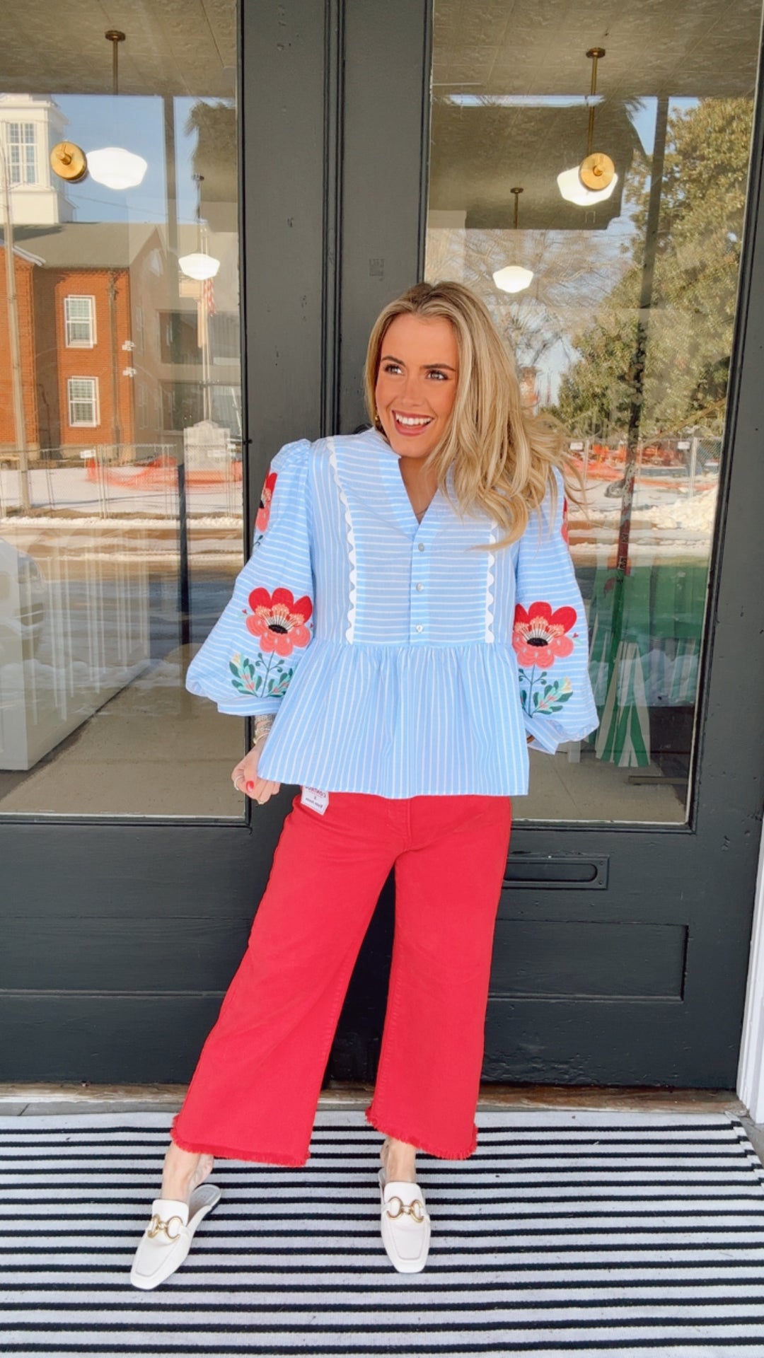 The Magnolia Stitch Blouse