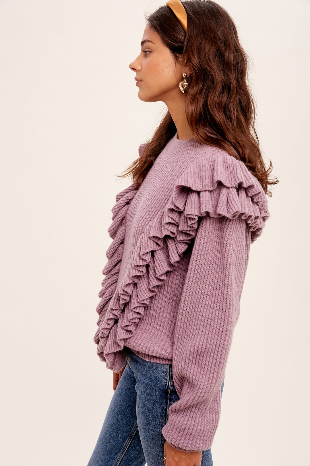 The Mauve Moment Sweater