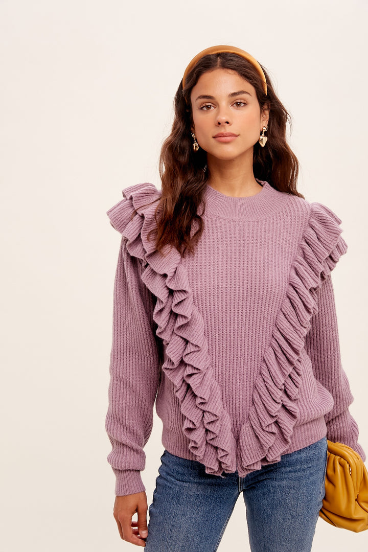 The Mauve Moment Sweater