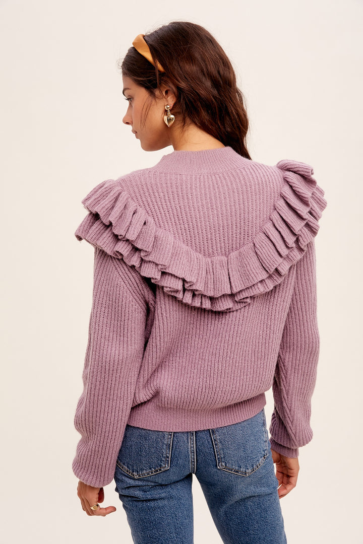 The Mauve Moment Sweater