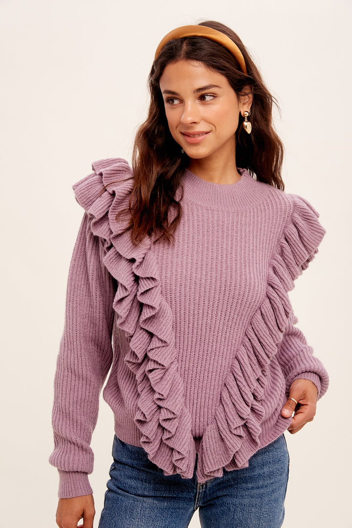 The Mauve Moment Sweater