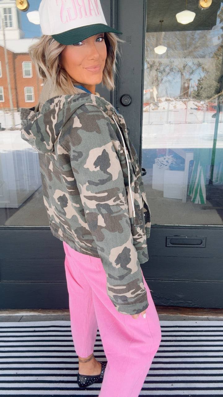 The Woodland Camo Jacket