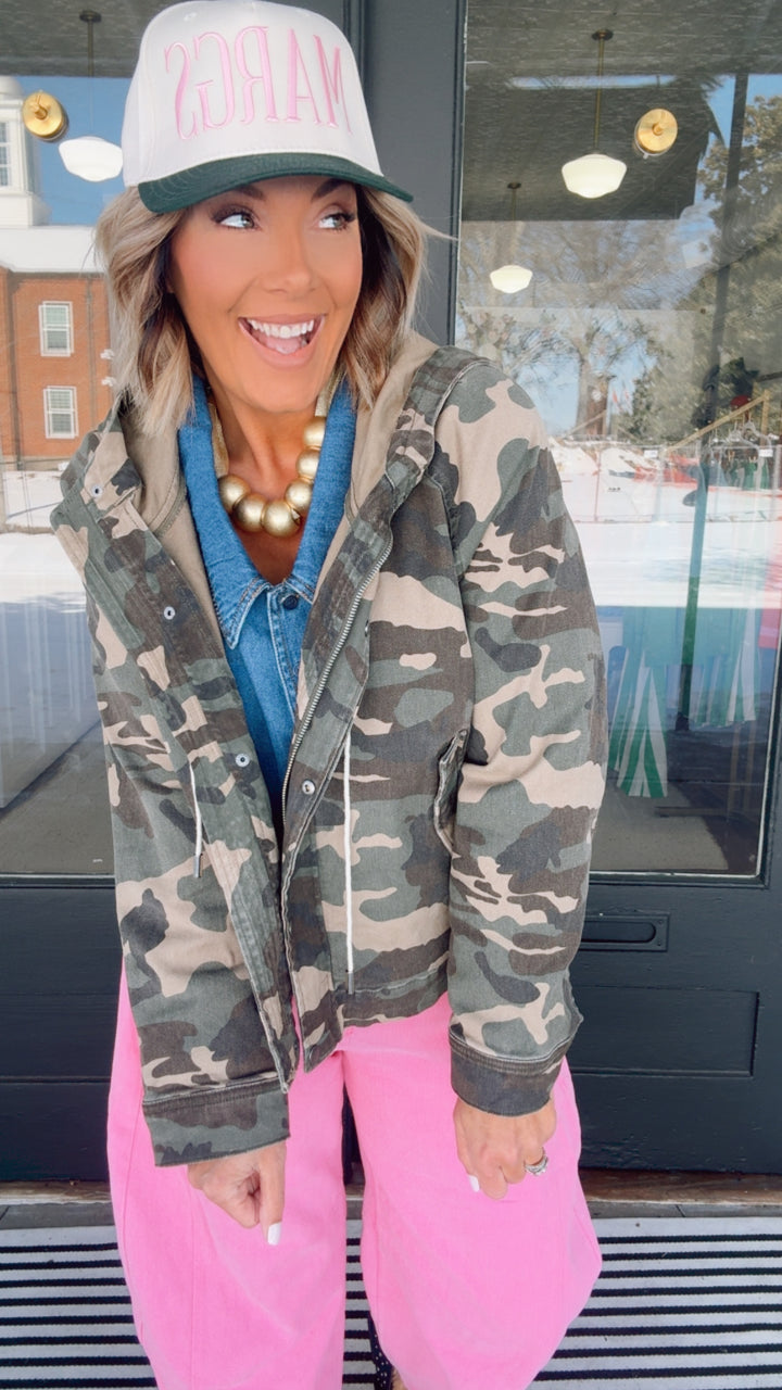 The Woodland Camo Jacket