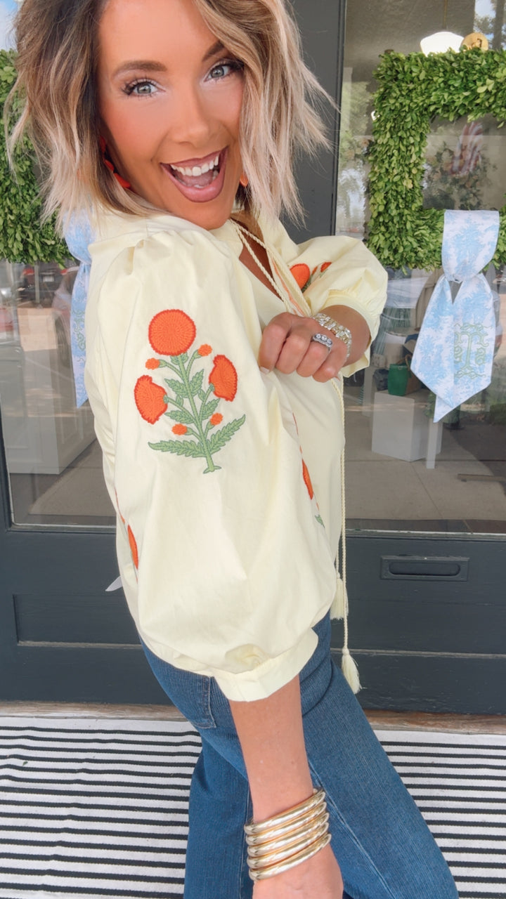 The Sunny Orchard Top