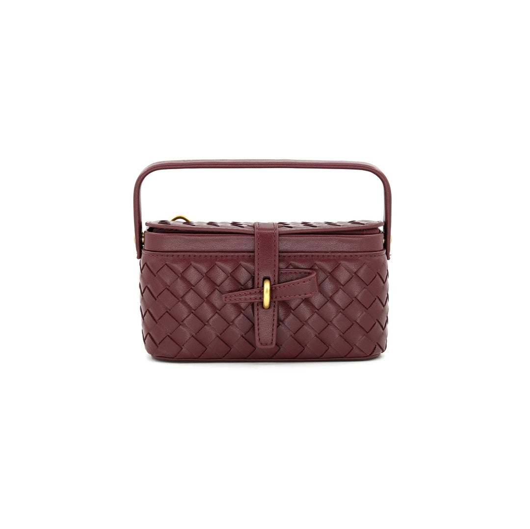The Elena Bag Burgundy