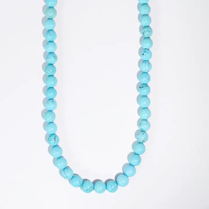 Blue Mood Gemstone Necklace