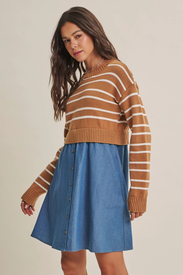 The Classic Prep Sweater Dress