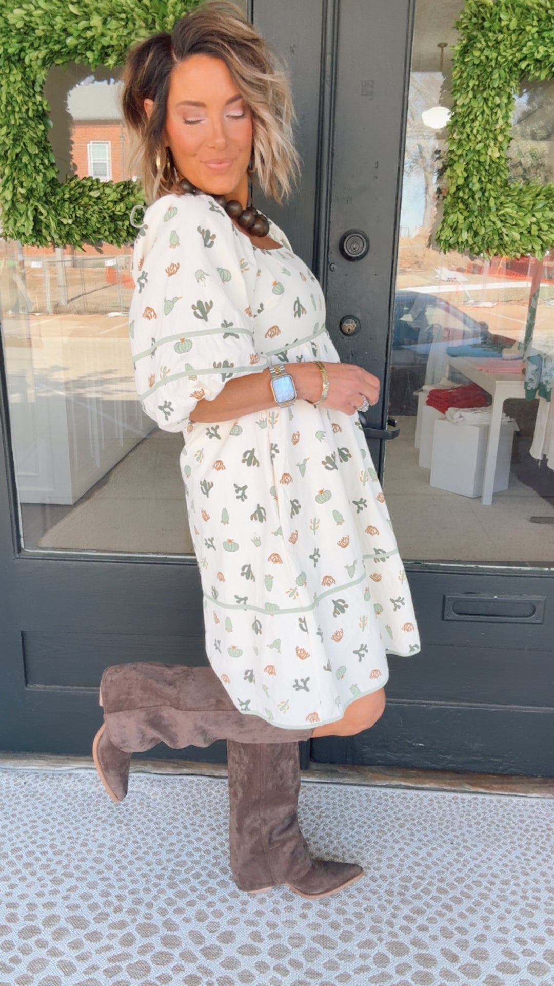 The Cactus Bloom Dress