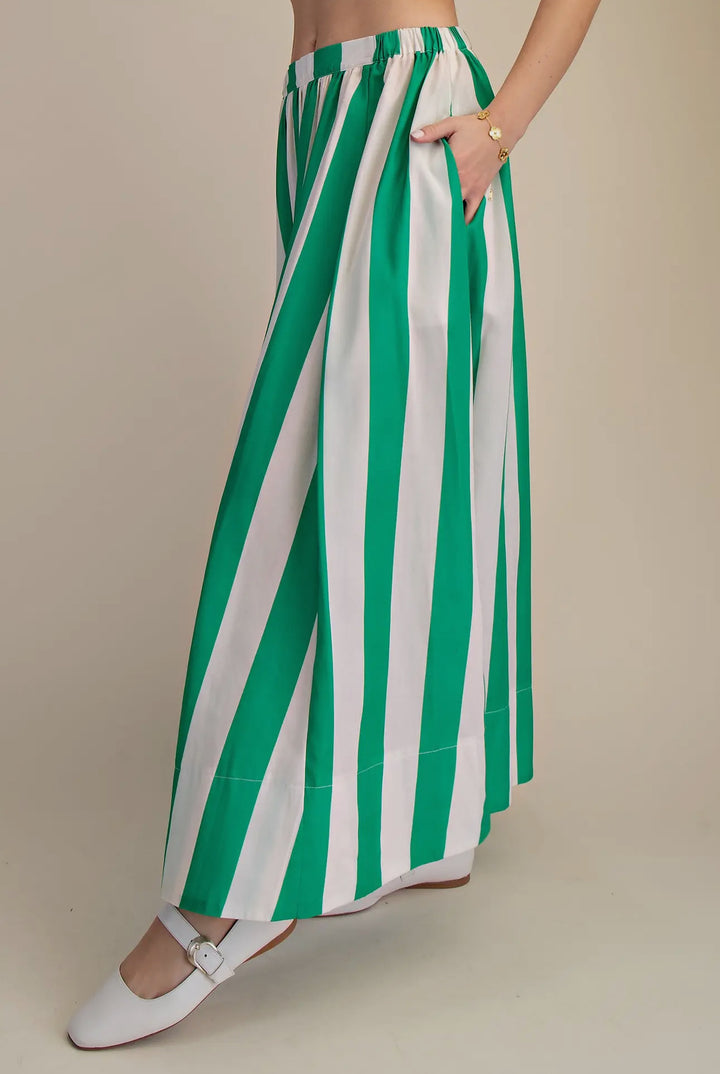 The Cabana Stripe Maxi Skirt