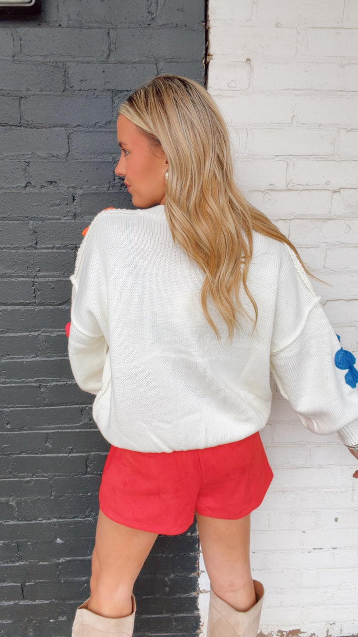 The Happy Bloom Sweater