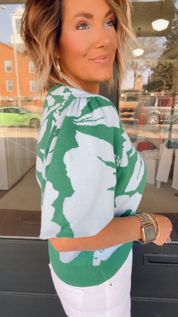 The Floral Printed Top