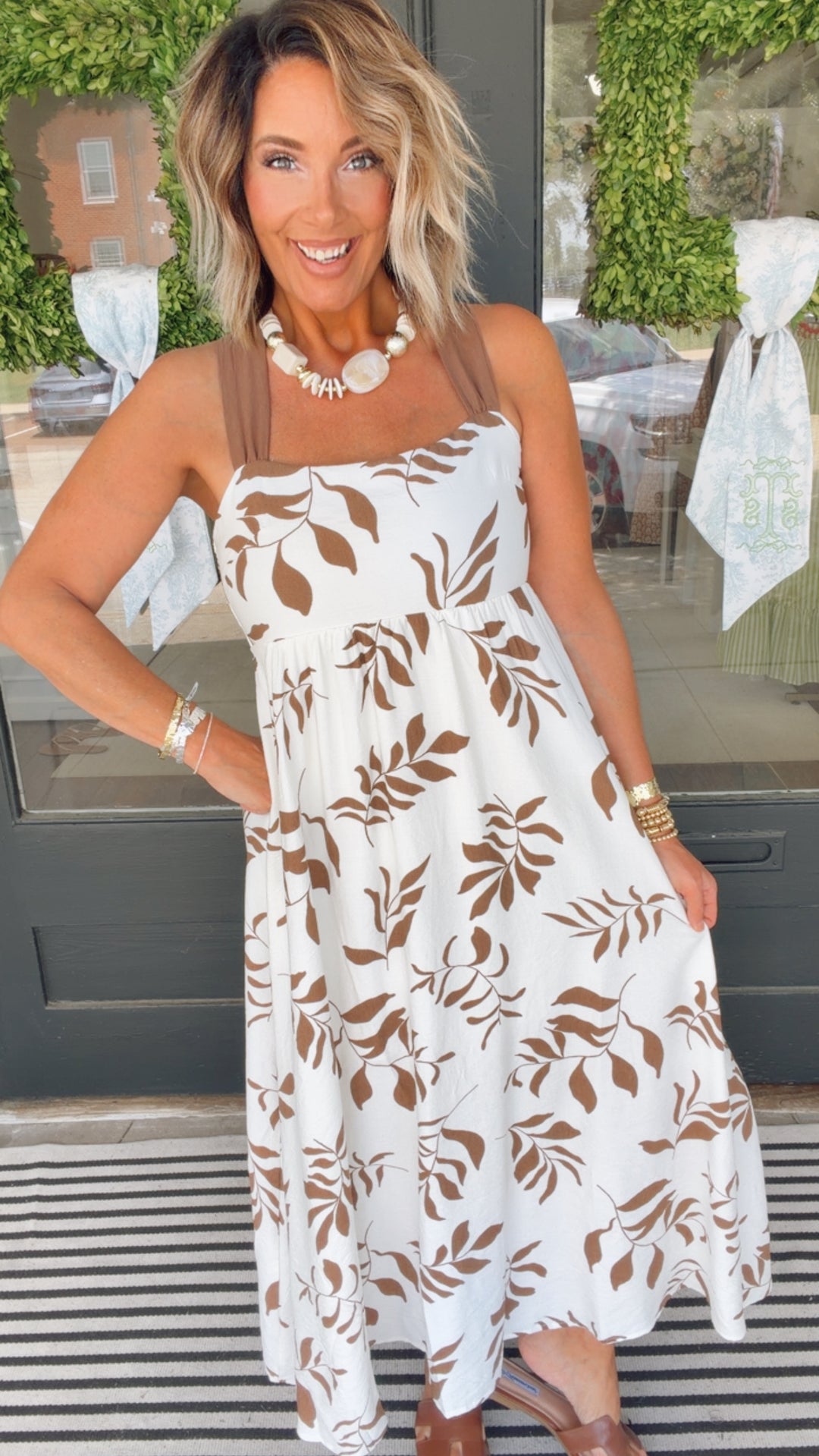 The Autumn Bloom Maxi Dress