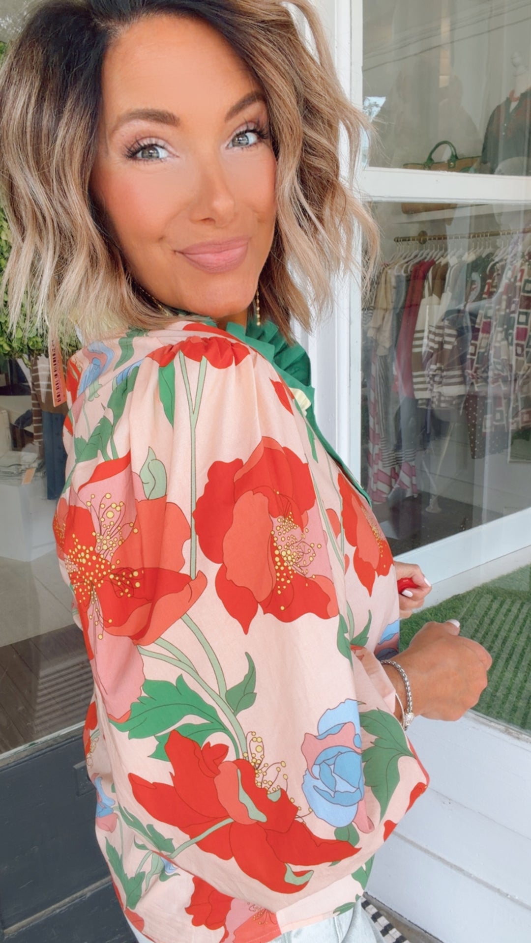 The Poppy Garden Blouse
