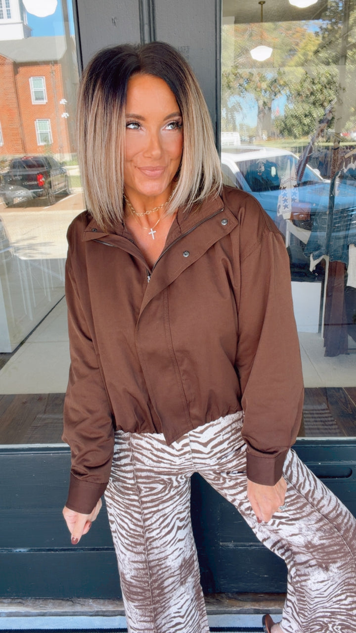 The Espresso Hour Bubble Jacket