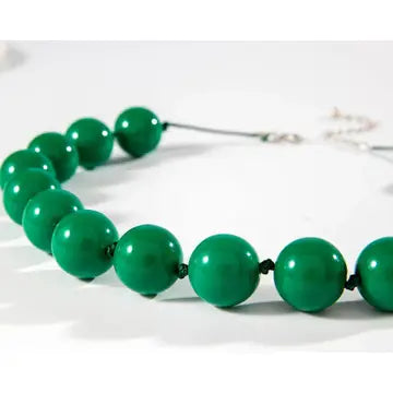 Boho Chunky Beaded Necklace