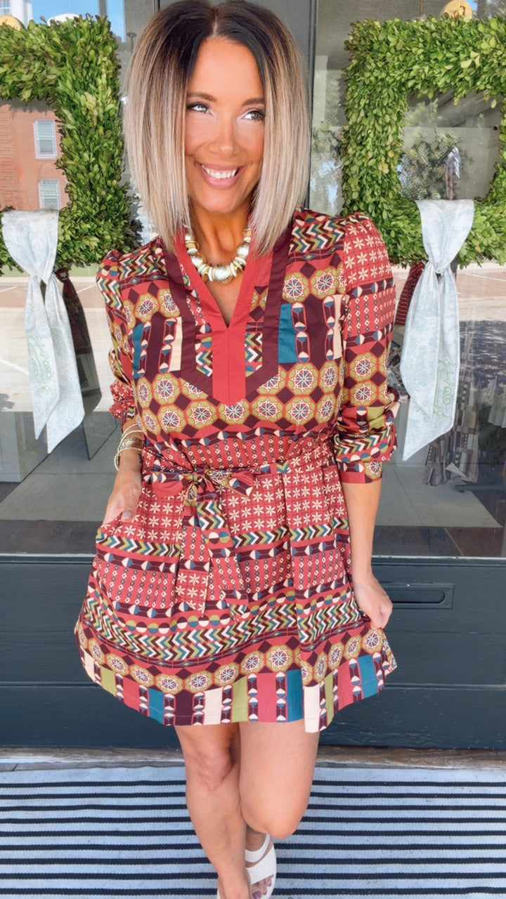 The Dress Of Many Colors