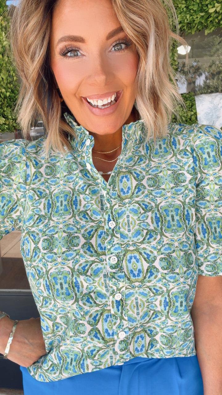 The Bluebell Breeze Top