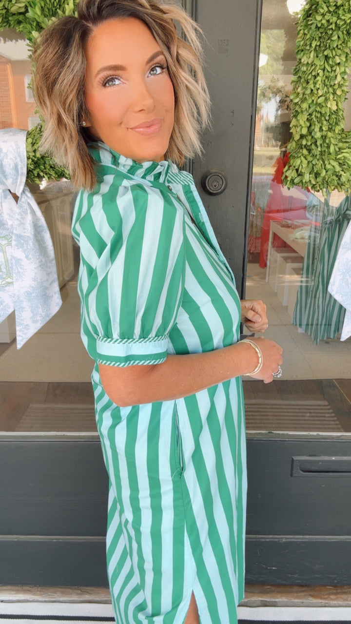 The Sandbar Stripe Midi