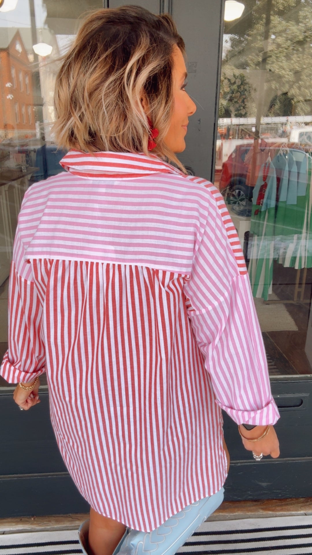 The Downtown Darling Shirt Dress