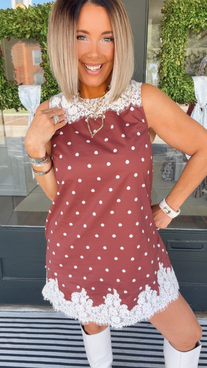 The Dotted in Lace Dress