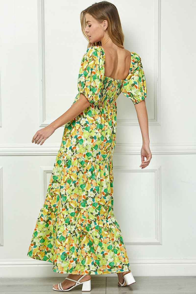 The Citrus Bloom Dress