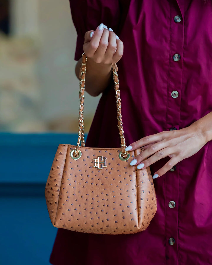 Lainey Mini Tote Saddle EO