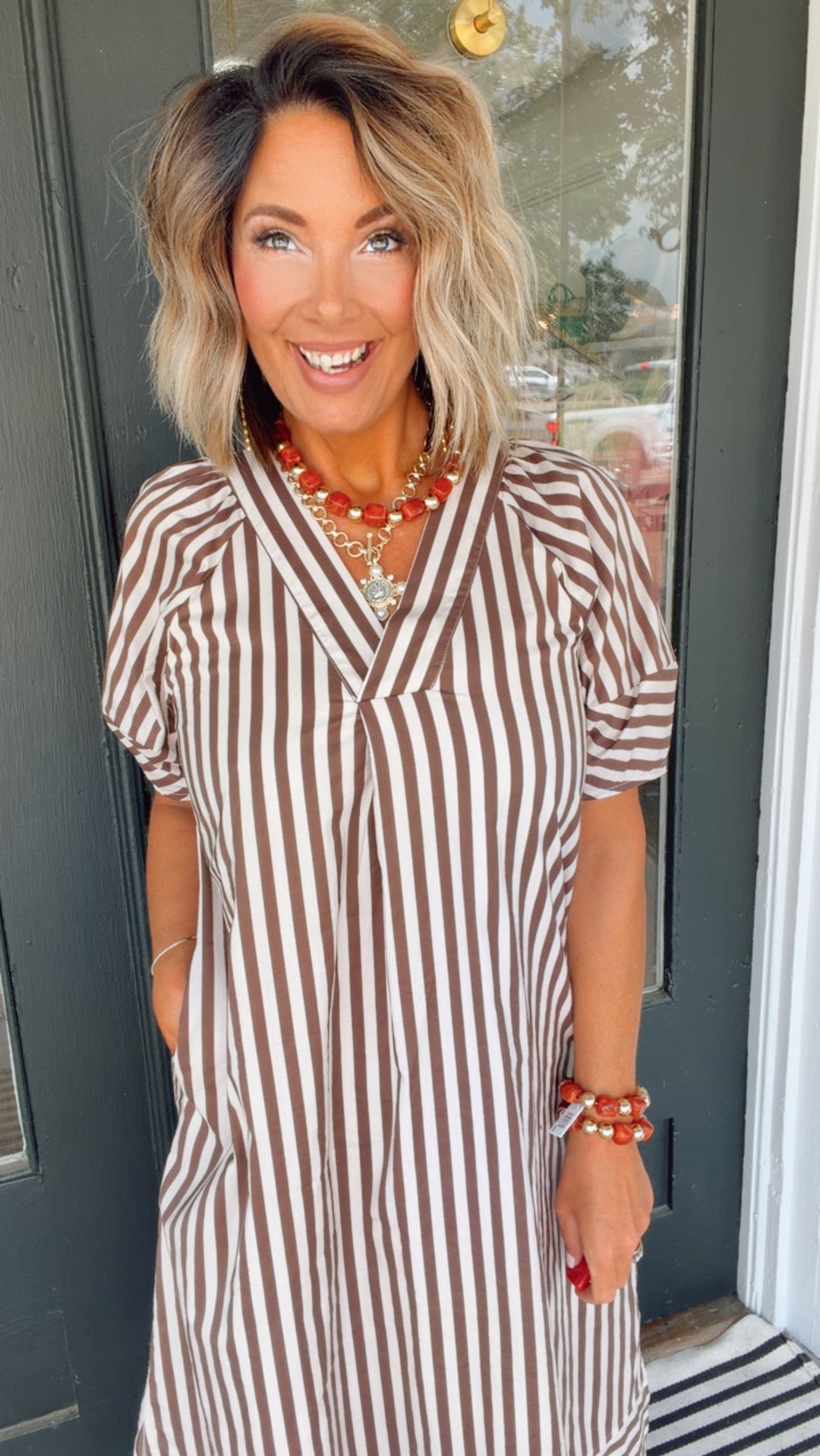 The Mocha Moment Dress