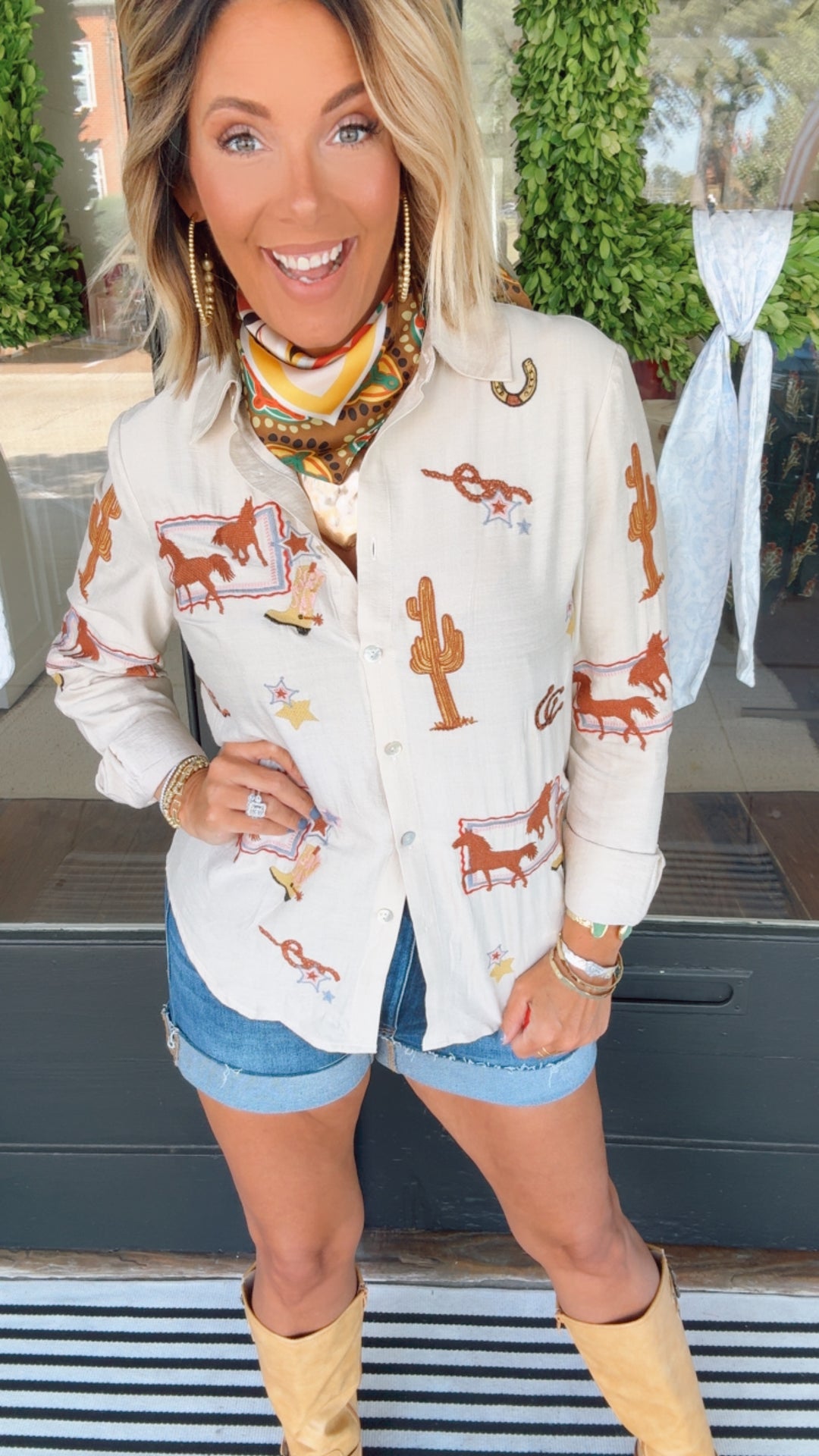 The Western Rodeo Blouse